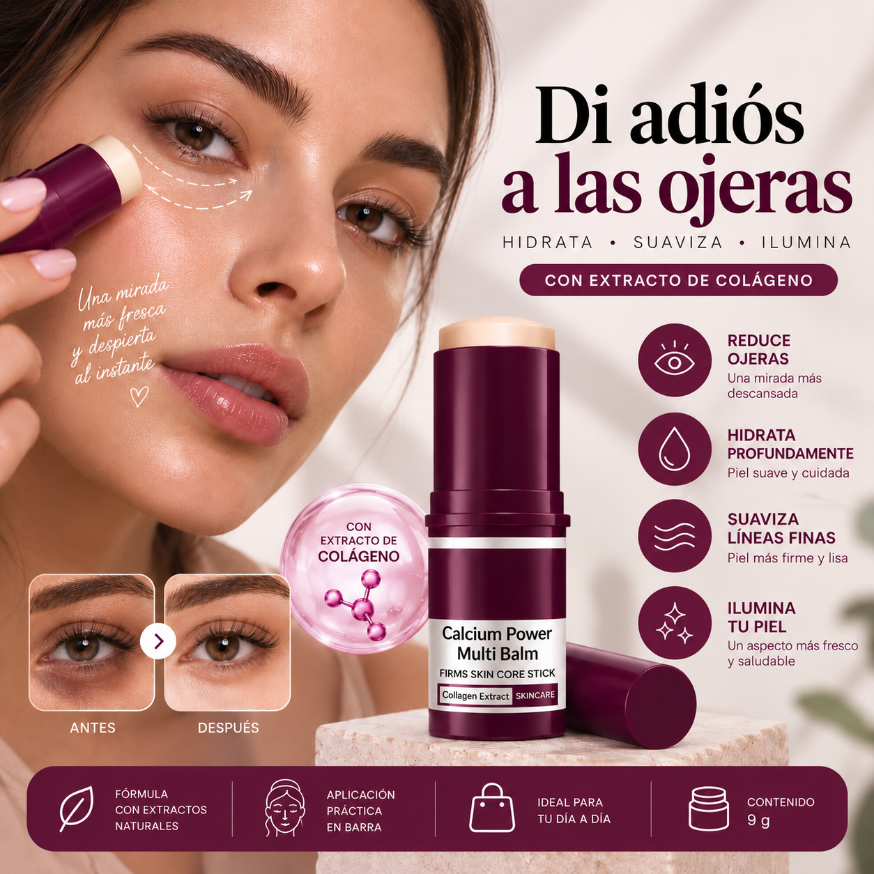 Stick de Colágeno para Ojeras